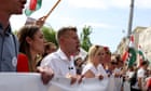 Tens of thousands protest in Hungary against Viktor Orbán’s government