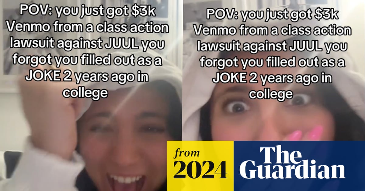 US ex-Juul users suddenly find thousands in their bank accounts after lawsuit: 'I forgot about it completely' | Vaping | The Guardian US ex-Juul users suddenly find thousands in their bank accounts after lawsuit: 'I forgot about it completely' | Vaping | The Guardian