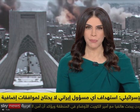 Sky News Arabia stüdyosu veya ofis
