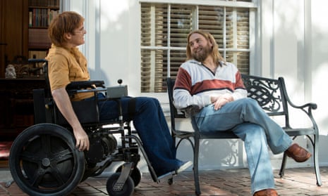 ‘A discordant brew’ ... Joaquin Phoenix and Johah Hill in Don’t Worry, He Won’t Get Far On Foot.