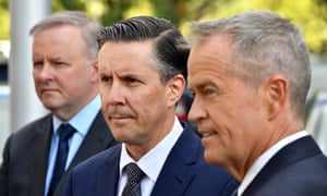 Anthony Albanese, Mark Butler and Bill Shorten