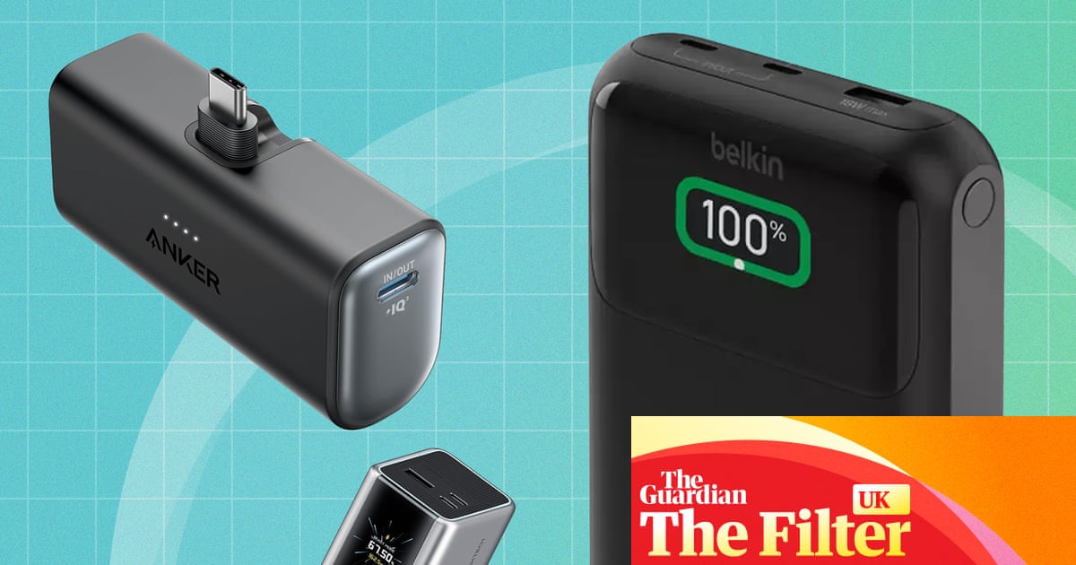 The best power banks and battery packs in the UK for reliable charging on the go, tested | Technology The best power banks and battery packs in the UK for reliable charging on the go, tested | Technology