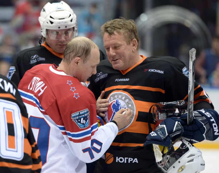 Vladimir Putin, hockey