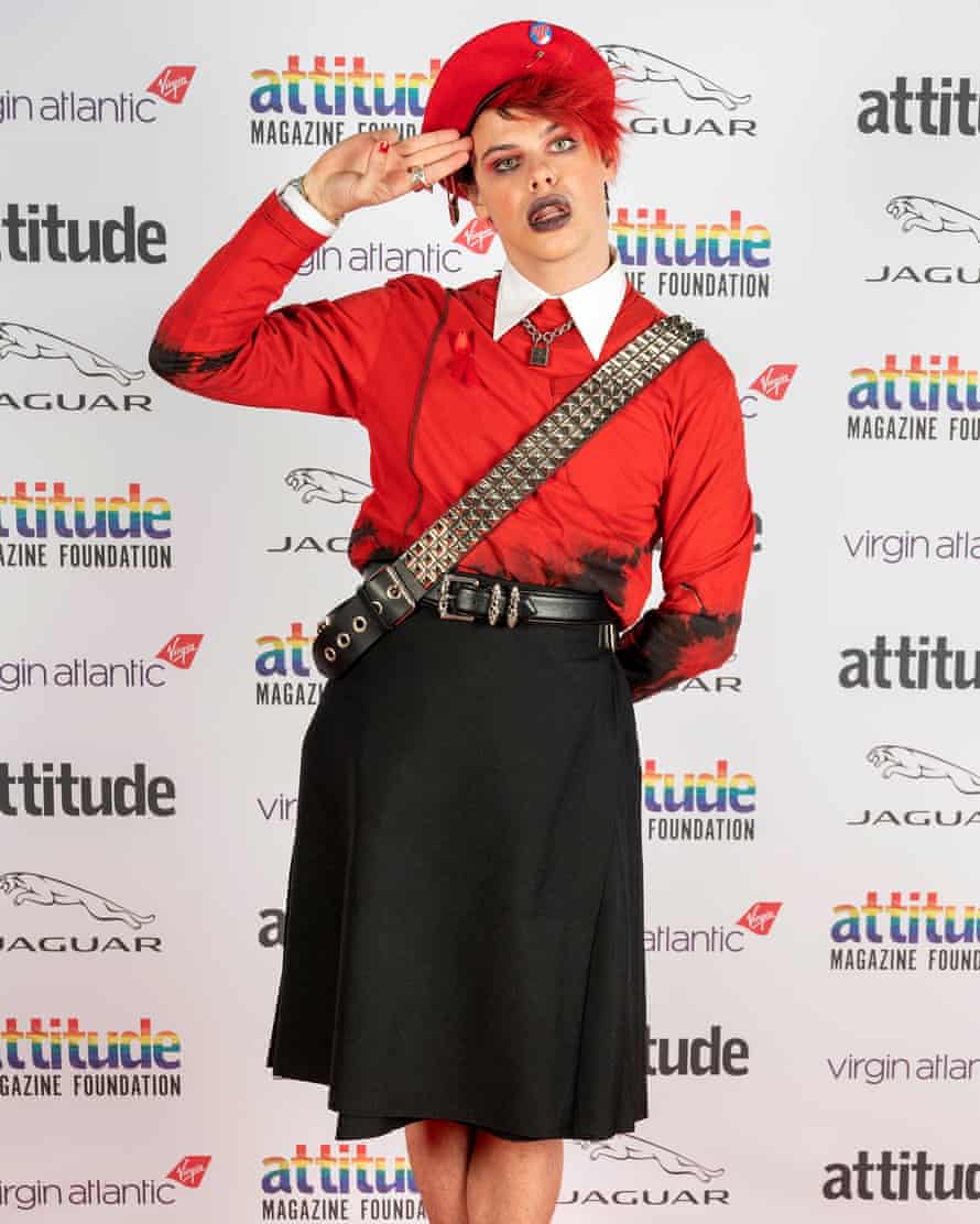 Yungblud posa en la alfombra roja durante los premios Virgin Atlantic Attitude en Londres el pasado mes de diciembre