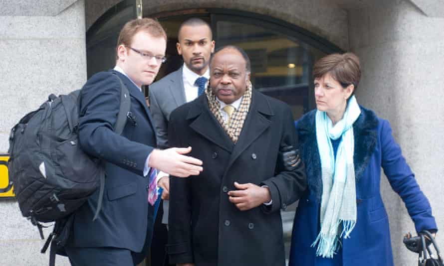 Clearing his name: David Sellu at the Old Bailey in 2013. ‘When I was in prison I realised this could destroy me. I knew I couldn’t allow it to do that.’