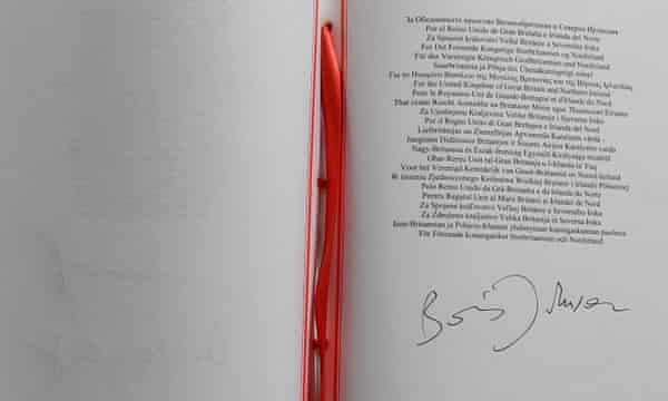 Reneging On Brexit Deal Would Strengthen Case For Breaking Up Uk Government Told Politics The Guardian