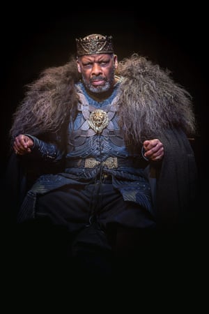 Don Warrington as King Lear in a 2016 co-production directed by Talawa’s artistic director, Michael Buffong,