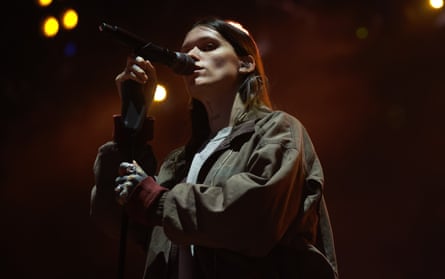 Cain performing in 2024 in Dublin.