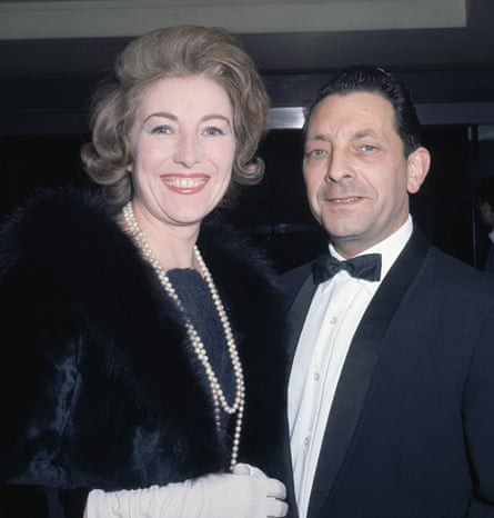 Vera Lynn with her husband, Harry Lewis, in London in 1964.