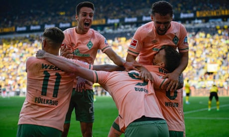European roundup: Werder Bremen’s late show leaves Dortmund rocked