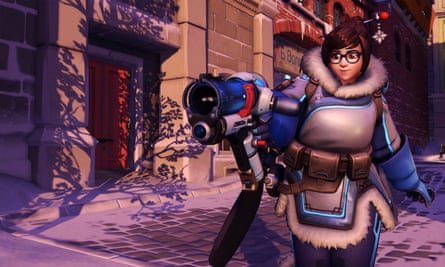 Mei, a character from Blizzard’s game Overwatch, has been adopted as a mascot by the protest group Gamers for Freedom.