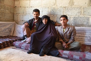 Family in Yemen