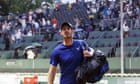 Andy Murray on brink of defeat when storm stops play in Geneva Open