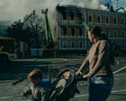 ‘The enemy is tearing our city apart’: terror in Kyiv as Russia ramps up attacks