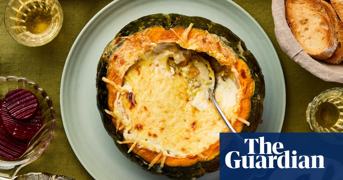 Cheesy heaven: Meera Sodha’s recipe for pumpkin fondue | Meera Sodha recipes