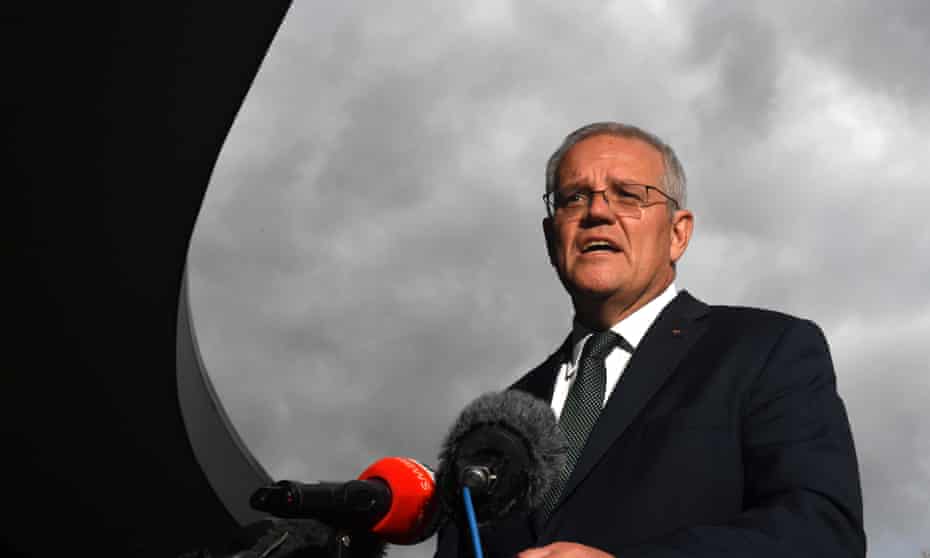 Prime minister Scott Morrison