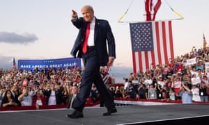 First Thing Election Special Trump S On The Stump And All Masks Are Off Us News The Guardian