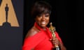 Press Room - 89th Academy Awards<br>epa05817816 Viola Davis, winner of the award for Actress in a Supporting Role for 'Fences,' poses in the press room during the 89th annual Academy Awards ceremony at the Dolby Theatre in Hollywood, California, USA, 26 February 2017. The Oscars are presented for outstanding individual or collective efforts in 24 categories in filmmaking. EPA/PAUL BUCK
