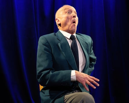 David Benson doing his one man show My Life with Kenneth Williams