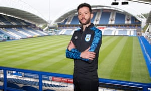Carlos Corberán at Huddersfield’s stadium on Thursday.