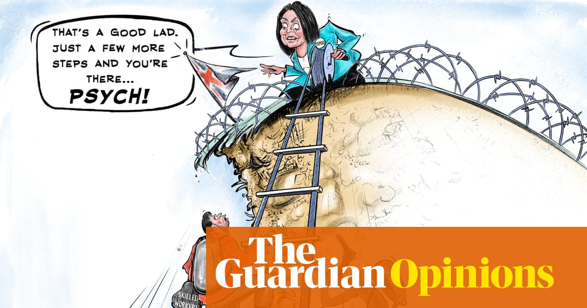 Samuel Ojo on Shabana Mahmood’s immigration reforms – cartoon