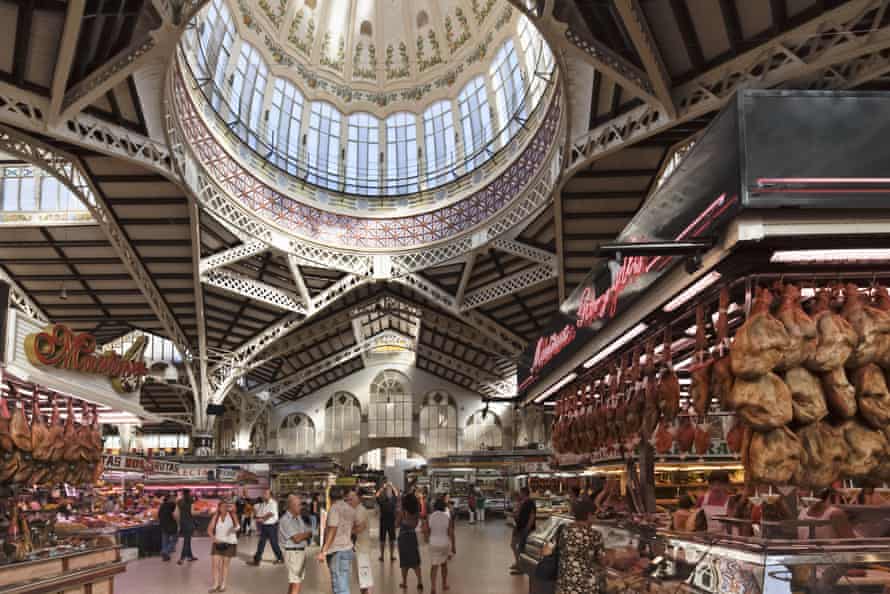 Valencia’s famous Mercado Central.