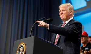 Trump himself would be a big beneficiary of the plan, despite his claims that the proposals had ‘very little benefit for people of wealth’.