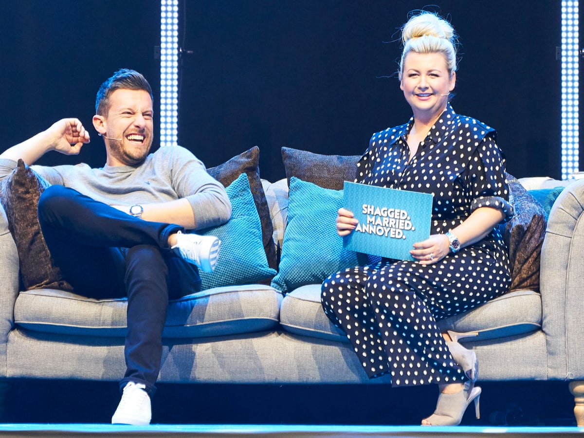 sh ged married annoyed review hit podcast makes mildly amusing night out comedy the guardian