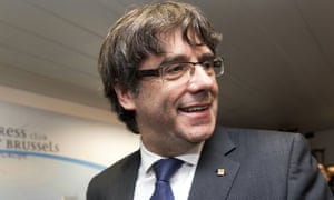 Catalonia’s former president Carles Puigdemont fled to Brussels.