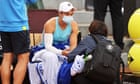'Pain too severe': Ash Barty retires from Italian open with arm injury