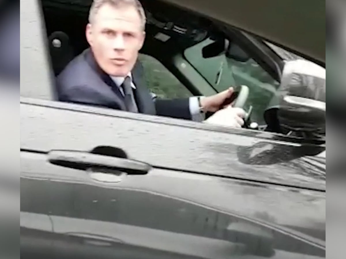 Jamie Carragher suspended as Sky Sports pundit over spitting incident | Soccer | The Guardian