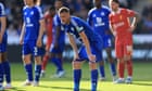 ‘A total embarrassment’: Jamie Vardy apologises for Leicester’s awful season