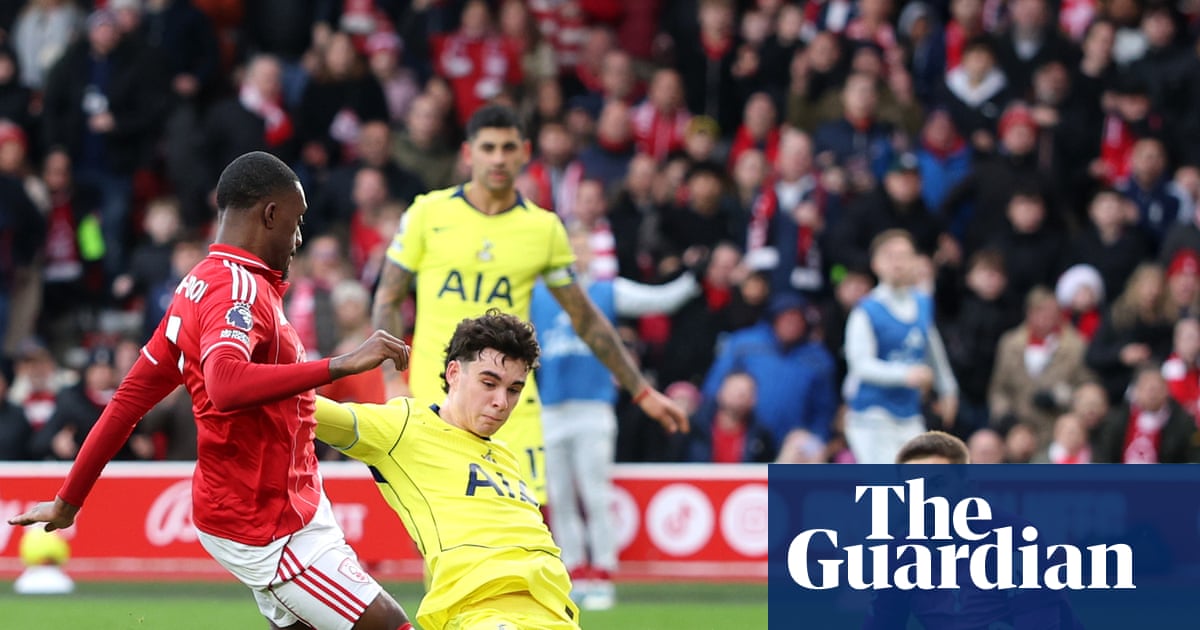 Hudson-Odoi double sinks limp Spurs to help move Forest away from relegation