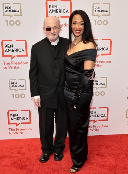 Griffiths and Rushdie on the red carpet