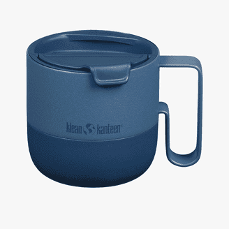 Klean Kanteen Rise Mug 399ml, in blue.