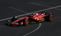 Carlos Sainz of Ferrari during the Formula 1 Grand Prix of Azerbaijan