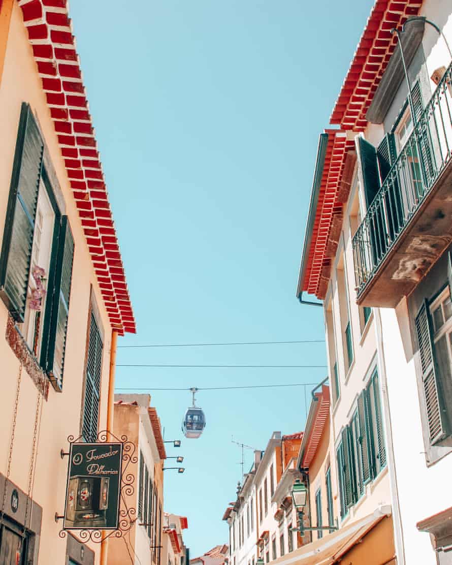 The old town of Funchal, Madeira.