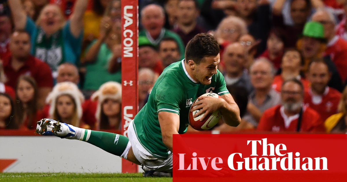 Wales v Ireland: Rugby World Cup warm-up – live!