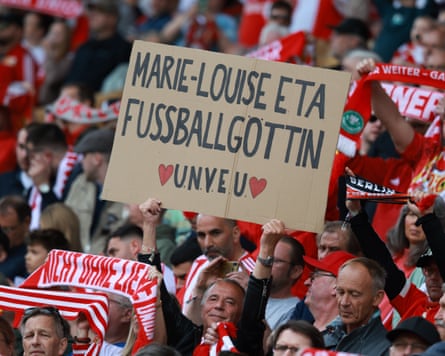 ‘Marie-Louise Eta Football Goddess UNVEU’