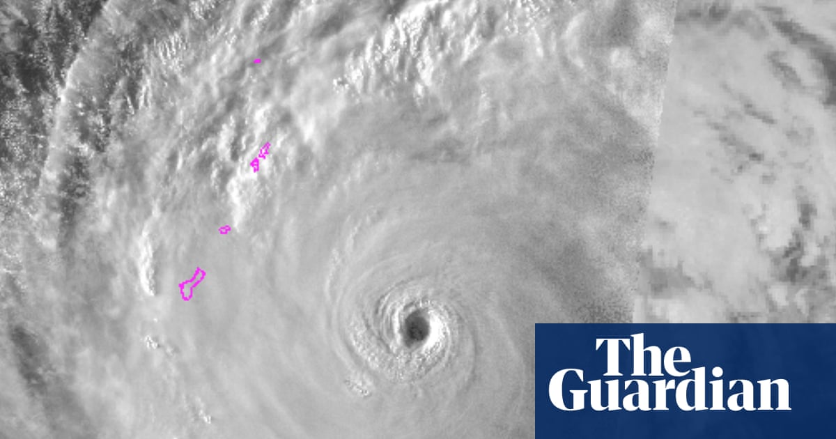 Dangerous super typhoon barreling toward group of remote US islands