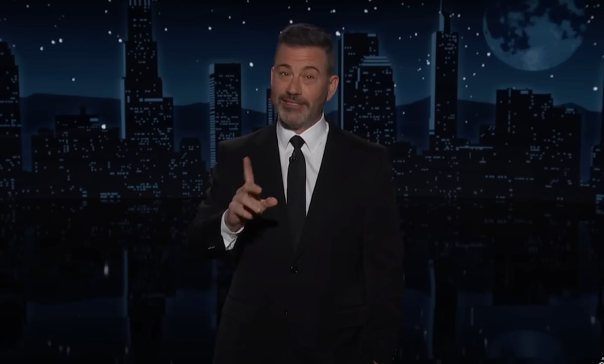 Kimmel on Trump's tariffs: 'He drove the economy into a sand trap and took a mulligan' | Late-night TV roundup | The Guardian