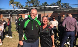 Scott Morrison at Sans Souci Football Club