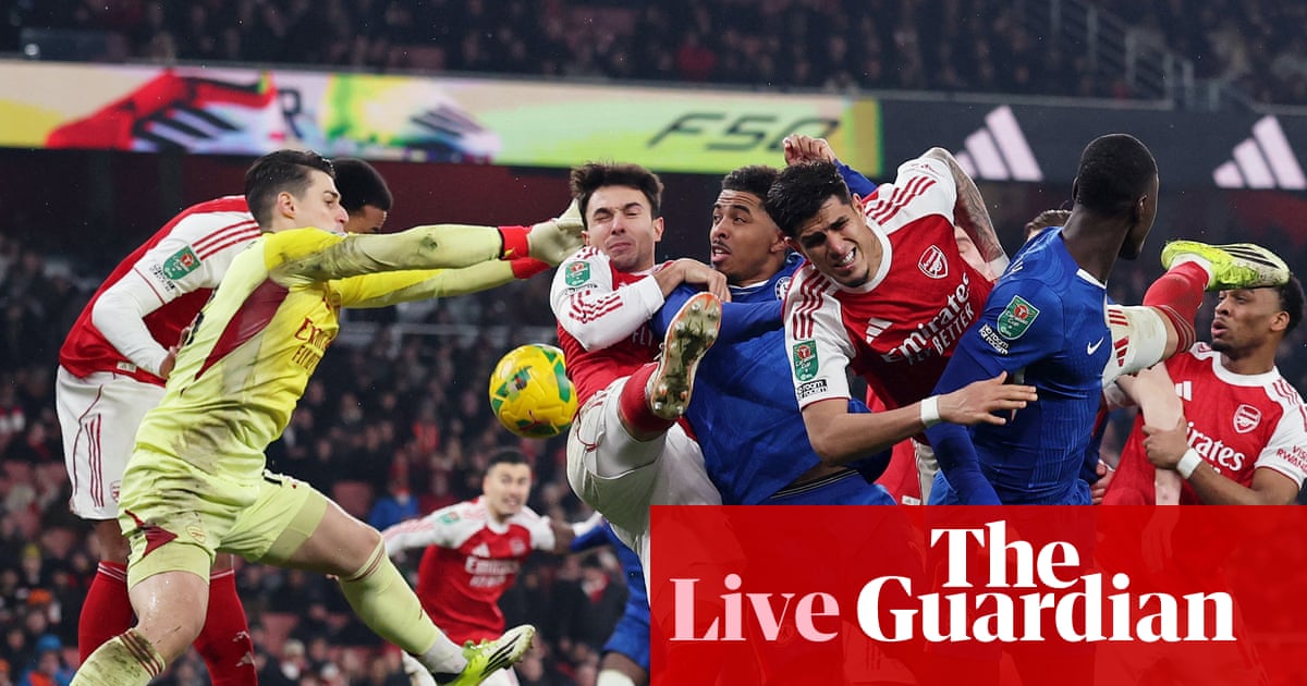 Arsenal v Chelsea: Carabao Cup semi-final, second leg