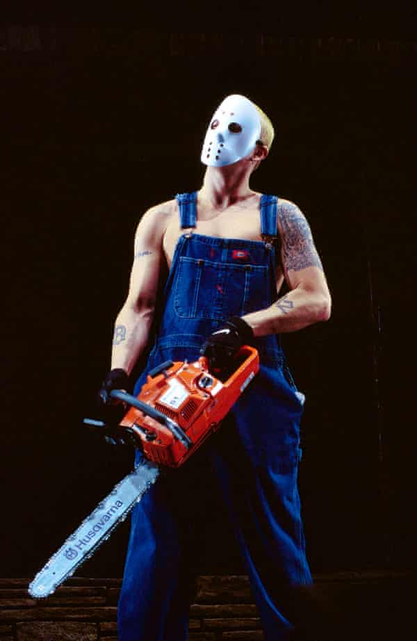 Eminem na koncercie w 2001 roku.