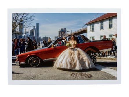 Photograph, “Firmes Car Club, Quinceañera” by Wendy Random, 2022