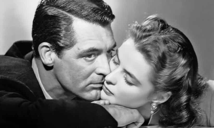 Cary Grant and Ingrid Bergman in Notorious.