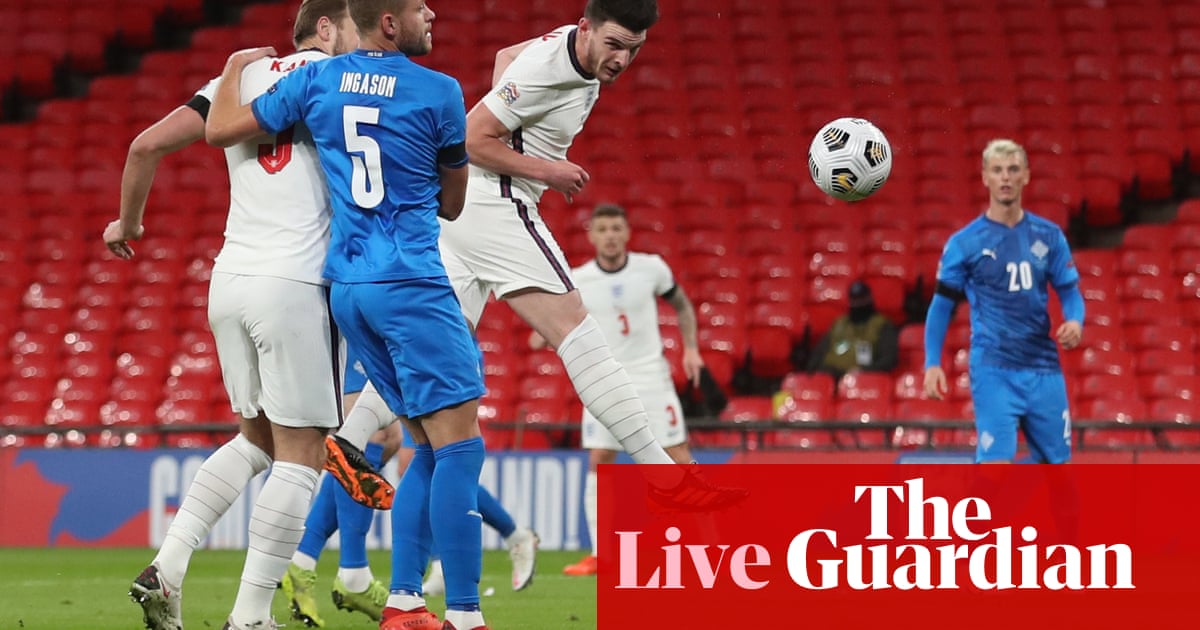 England v Iceland: Nations League – live updates!