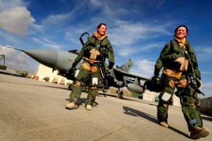 2009: The first all-female Tornado jet crew to fight in Afghanistan