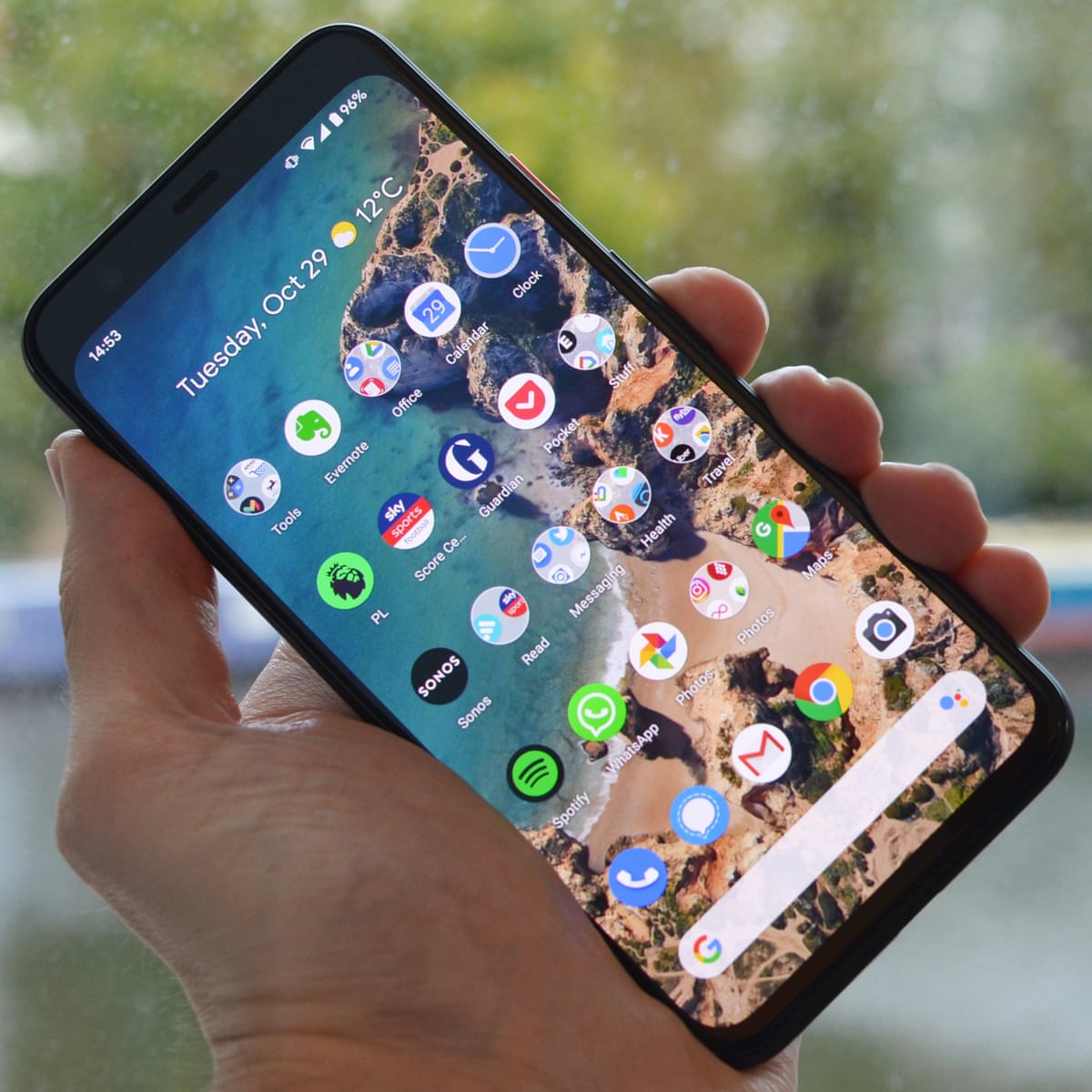 Google Pixel 4 Review A Good Phone Ruined By Poor Battery Life Google The Guardian