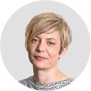 Miranda Sawyer. Circular panelist byline. DO NOT USE FOR ANY OTHER PURPOSE!